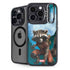 Marvel Rocket and Baby Groot Cosmic Bond iPhone 15 Pro Kickstand Case